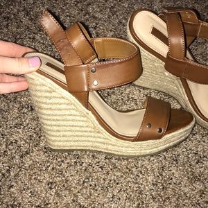 Brown Wedges from Forever 21!